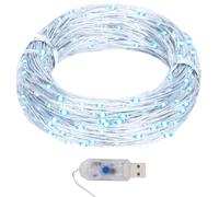 Guirlande Lumineuse Micro Led 40m 400led Blanc Froid 8fonctions Vidaxl Blanc
