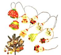Guirlande Lumineuse Noël Décorative Lumière Décorative Étanche LED Père | Décoration Scène Noël Pour Porche Porte D'Entrée Cour Patio Chemin Jardin Arrière-Cour Maison Chambre Fête De Fin