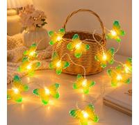 Guirlande lumineuse papillon, 1,5 m, 10 LED, alimentée par piles, guirlande lumineuse décorative avec motif papillon, pour mariage, fête, jardin, décoration de printemps