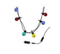 Guirlande lumineuse PARTY Multicolore Caoutchouc 8,40 m