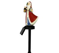 Guirlande lumineuse Père Noël - Éclairage de chemin de Noël - Lampes solaires étanches pour l'extérieur - Lampe décorative pour la décoration de H