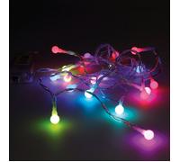 Guirlande lumineuse Petite Ampoule multicouleur - EMINZA - Elsa - 1 m de long - câble de démarrage 30 cm