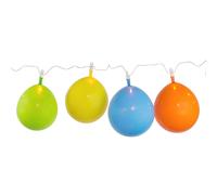 Guirlande lumineuse Plaights LED/chaîne lumineuse de fête/éclairage de fête/chaîne lumineuse de ballons - parfait pour les fêtes de carnaval anniversaire d'enfants & fête