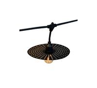 Guirlande lumineuse PLANET LIGHT Noir Métal 6M 10xE27