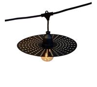 Guirlande lumineuse PLANET Noir Metal 6M 10xE27