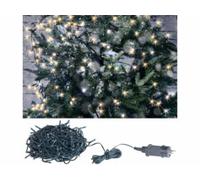 Guirlande lumineuse pour intérieur et extérieur - Blanc chaud - 32 m Lunartec