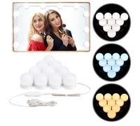 Guirlande lumineuse pour table de maquillage Blanc