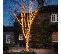 Guirlande Lumineuse Pro Connect 10m 100 LED Blanc Chaud Classique Câble Noir Raccordable
