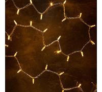 Guirlande Lumineuse Pro Connect 75m 750 LED Blanc Chaud Câble Blanc Classique Raccordable