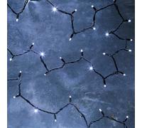 Guirlande Lumineuse Pro Connect 80m 800 LED Blanche Câble Noir Raccordable