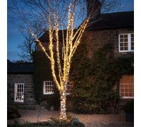 Guirlande Lumineuse Pro Connect IP67 de 50m 500 LED Blanc Chaud Câble Noir Raccordable