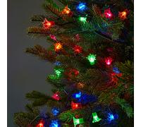 Guirlande Lumineuse Sapin Rétro Raccordable à 150 LED Multicolores