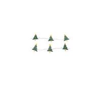 Guirlande lumineuse sapins EDM - esprit de Noël - lumière chaude - 20 ampoules LED - 1,10 m - 71388