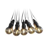 Guirlande lumineuse solaire - 12m - IP44 - 0.5W- 300 lumens - 3000K