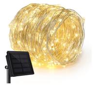 Guirlande Lumineuse - Solaire - 22m - LED - Étanche - Décoration Extérieure