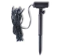 Zonne-energie LED slingerverlichting 24 lampjes 3,8m (2 stuks)40873
