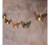 Guirlande Lumineuse Solaire à 10 Papillons