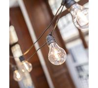 Guirlande lumineuse solaire allegra noire