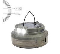 Guirlande Lumineuse Solaire Camping,Lumières LED Solaires pour Camping - Étanche 20 Mètres Lanterne Rechargeable Extérieur Tente Maison Véranda Café Terrasse Balcon Fête Dortoir