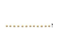 Guirlande lumineuse solaire CHILL HYBRID Beige 3.80m