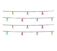 Lumisky Guirlande lumineuse solaire extérieure FESTY COLOR 20 globes LED Multicolore 5,8 m