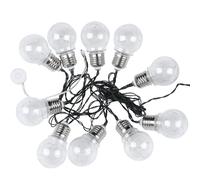 VT-8559 - Guirlande lumineuse LED solaire avec 10 ampoules de 3000 K.