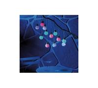 Guirlande lumineuse solaire multicolore - 5 mètres