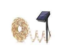 Guirlande lumineuse solaire, ruban Led de 5M, lumières solaires extérieures, 150Led, lumière décorative