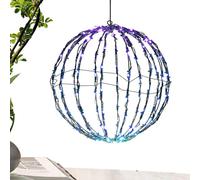 Guirlande Lumineuse Sphère Extérieur, Pliable Décorations Noël Boule à LED, Décoration Globe Originale pour Arbre Nuit Mariage Fête Intérieur Extérieur