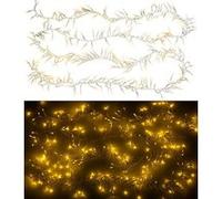 Guirlande lumineuse tombante 3 m à 300 LED - Blanc chaud