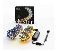 Guirlande lumineuse - Twinkly - Cluster 400 LED AWW - 6 mètres - Télécommande - Noir