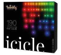 Guirlande lumineuse - Twinkly - Icicle 190 LEDs - Connectée - Multicolore - 5m x 0,7m