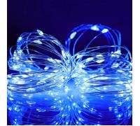 Guirlande lumineuse - VIPITH - 5M 50 LED - Extérieur - Elégance - Chic - Bleu