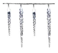 Guirlande lumineuse VOLTRONIC Stalactites à 40 LEDs blanches - 5,5m