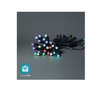 Nedis LED décorative – Corde RGB 48 LED – Intérieur/Extérieur – 7 motifs – 10,8 m – Android/iOS