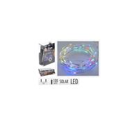 Guirlande Mled, Multicolore, Ip44, 100 Leds, Solaire, 5m. Basics