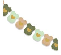 Guirlande Papier Baby Shower, 9pcs Grenat Marron Bodys Manches Courtes Panneaux Pré-assemblé Anniversaire Bannière Révélation Sexe Corde à Linge Décorations Papier Tenue Bébé