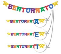 Guirlande personnalisable avec corde lettre, bannière bienvenue bienvenue bienretournée, décoration pour maison masculine féminine, 270 x 20 cm