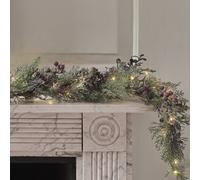 Guirlande Pré-illuminée aux Baies Pourpres