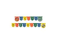 Procos Guirlande d'anniversaire Harry Potter 93371 2 m FSC® Mix Multicolore