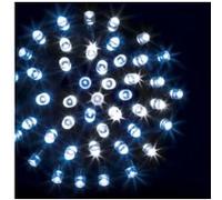 Guirlande programmable 300 LED 30 mètres blanc froid & bleu FT blanc froid et bleu. Fil transparent G