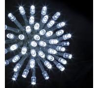 Guirlande de Noël Lumineuse ""Timer"" 50m Blanc Froid