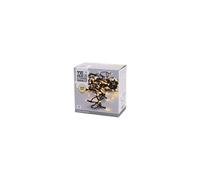 Guirlande scintillante EDM - esprit de Noël - lumière blanche chaude - 320 ampoules LED - 32 m - 72089
