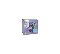 Guirlande scintillante EDM - esprit de Noël - multicolore - 240 ampoules LED - 24 m - 72087