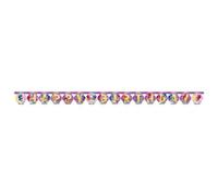 Guirlande Shimmer and Shine Happy Birthday multicolore 200x15cm