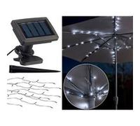 Guirlande Solaire À Led Pour Parasol À 8 Brins / 72 Led Multicolore