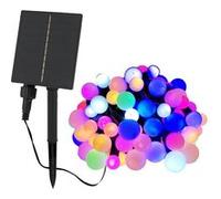 Guirlande solaire BILLY RGB 100 globes 10.9M Multicolore G