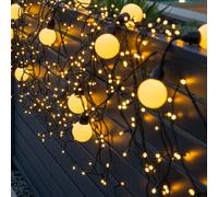 Guirlande solaire blanc billy