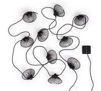 Guirlande Solaire Extérieure d'Ampoules LED Kodos 6.5m 3000K Blanc chaud Noir G