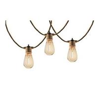 Guirlande solaire FANTASY CORD HYBRID 10 ampoules 7.50M Beige G